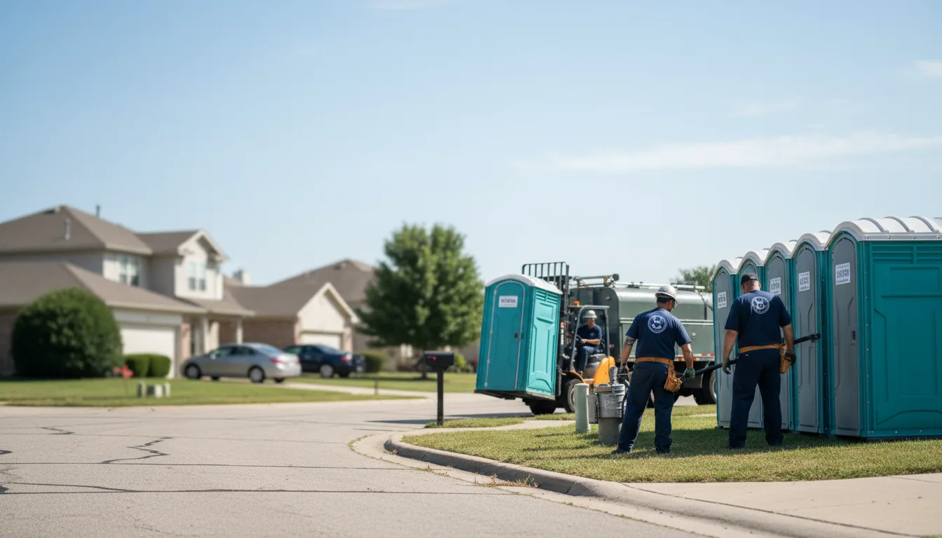 Porta Potty Rental in Mineral, IL near me
